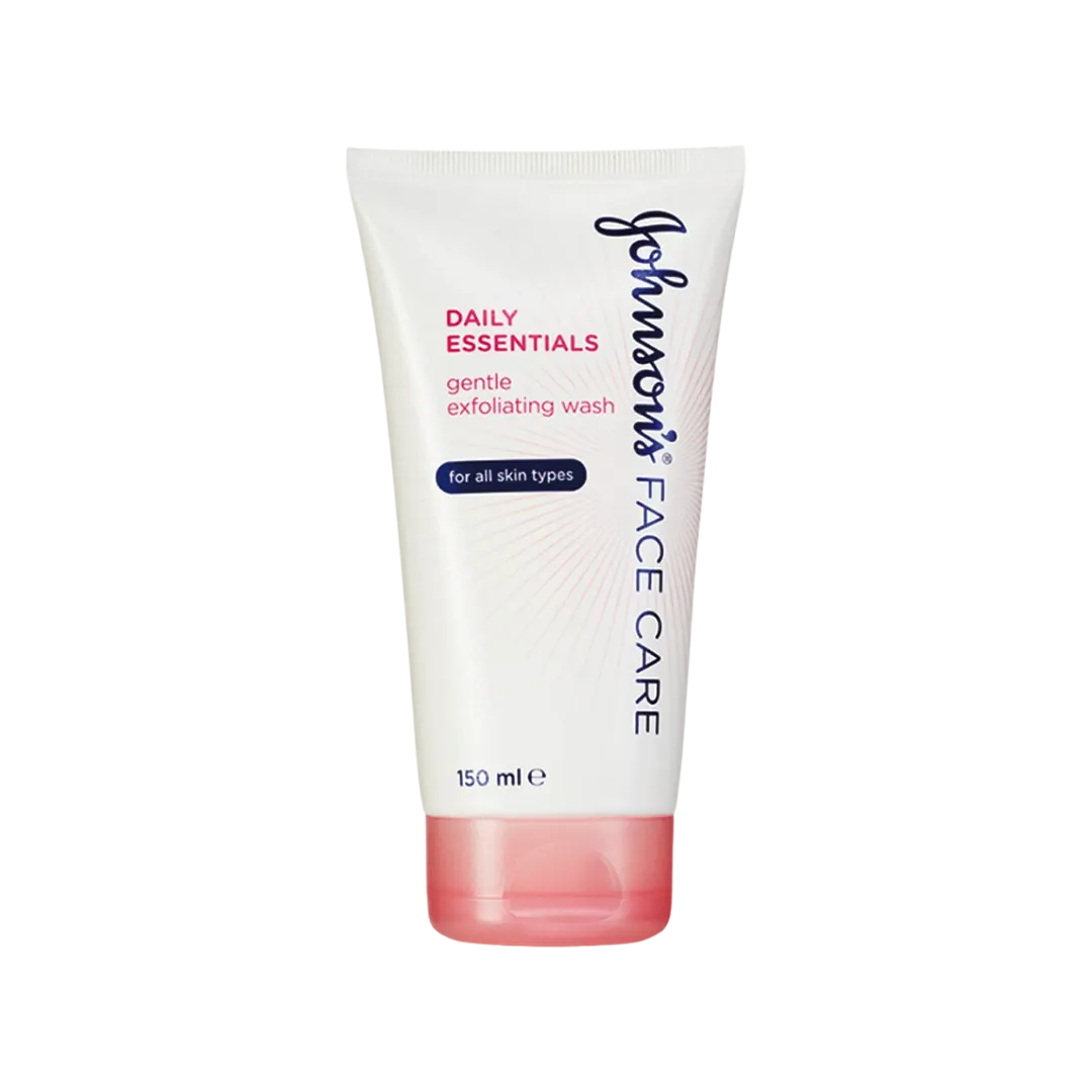 Johnson & Johnson Face Care Daily Essentials Gentle Exfoliating Wash For All Skin Types - 150ml