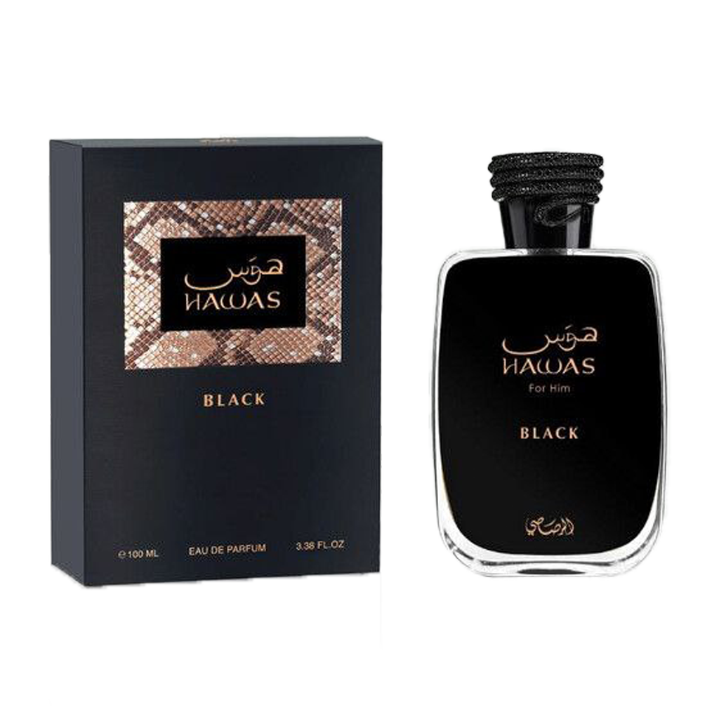 Rasasi Hawas Black Eau De Parfum Pour Homme - 100ml